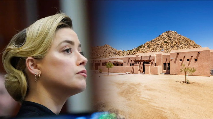 Amber Heard se po prohraném procesu s Johnny Deppem uklidila do pouště: Jak to vypadá uvnitř haciendy
