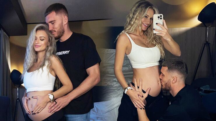 Ex Bena Cristovaa je těhotná: Kateřina Kasanová se pochlubila rostoucím bříškem