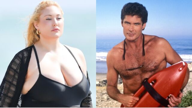 Dcera Mitche Buchannona šla po vzoru otce do plavek: Hayley Hasselhoff se Pamelou rozhodně neinspirovala