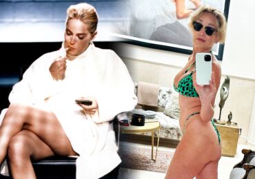 Hvězda Základního instinktu Sharon Stone (65): Snímkem v bikinách zbořila Instagram