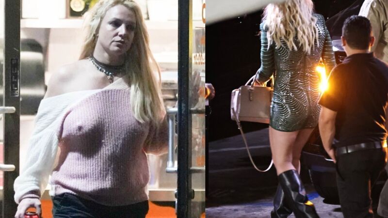 Britney Spears balancuje na hraně: Nejdřív se ukázala bez formy a ušmudlaná, pak vyrazila na tajné rande
