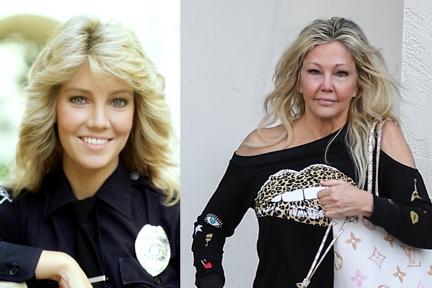 Bývalá hvězda Merlose Place si zahrává se smrtícím koktejlem: Z posledních fotek Heather Locklear jde strach