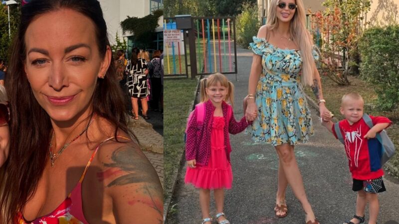 České celebrity vyvedly děti do školy: Pyšná máma Lela Vémola sklidila od lidí obdiv, Hanychová studenou sprchu